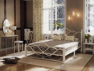 Кровать Венера-1 Белая 1400